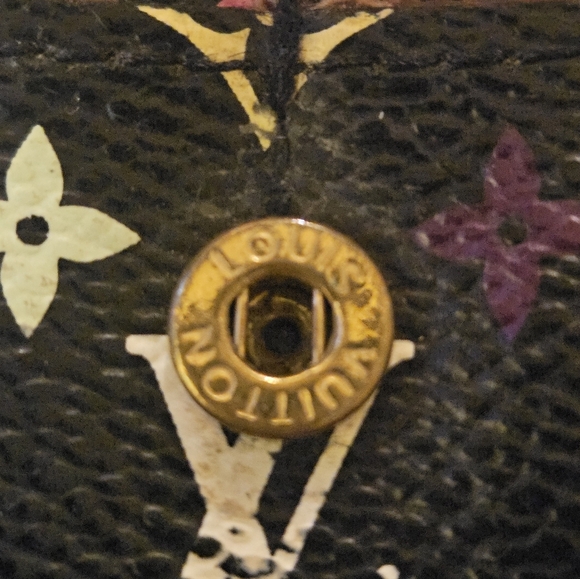 Louis Vuitton Sarah Multicolor Monogram Wallet With COA - Picture 6 of 17